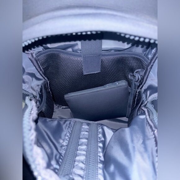 Dagne Dover Dakota Neoprene Backpack Navy Blue Travel Work Gym Bag OS - Picture 4 of 4